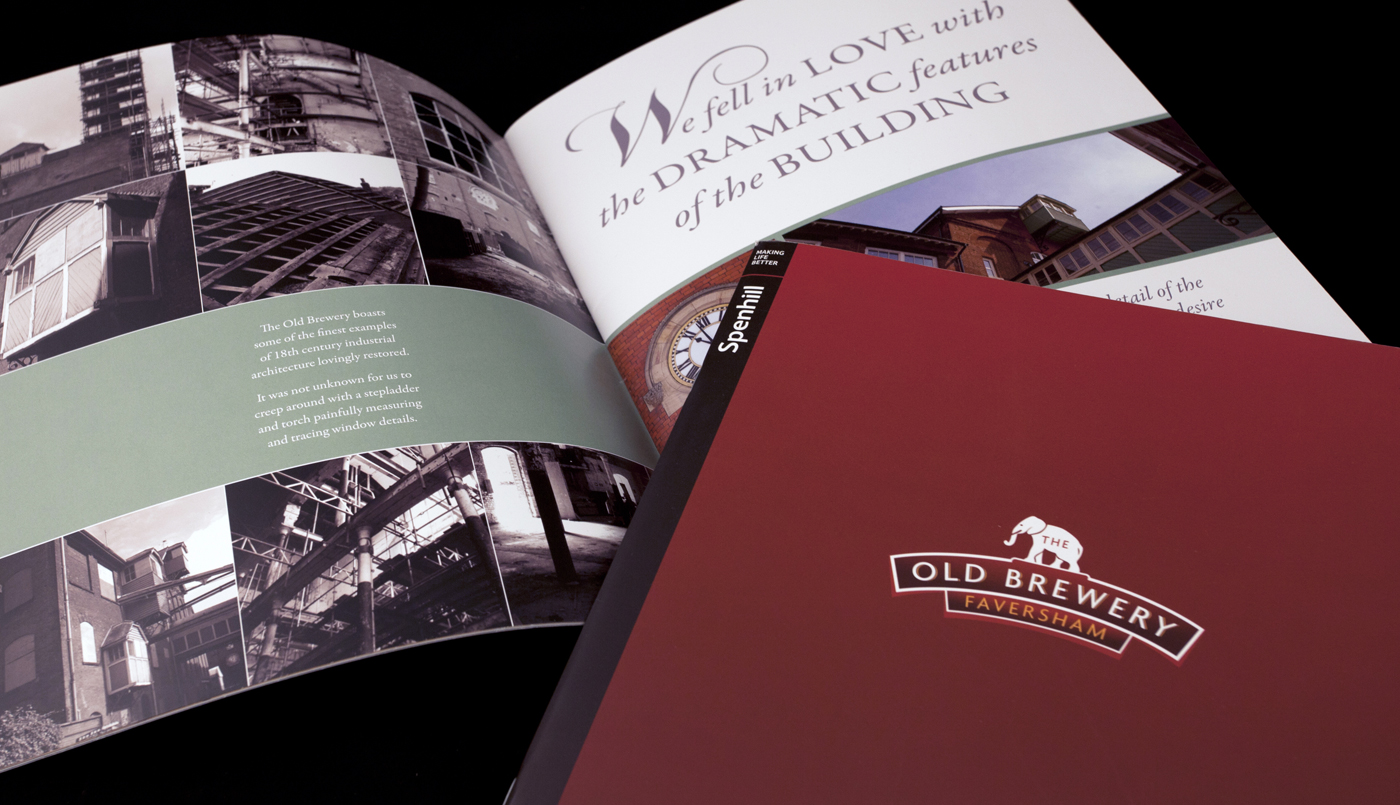Old Brewery Faversham Property Marketing Brochure Spreads
